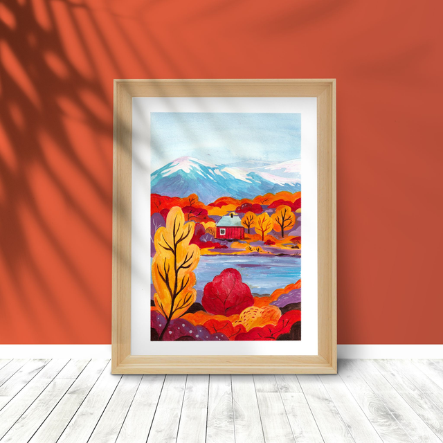 Print Voyage Suede Abisko