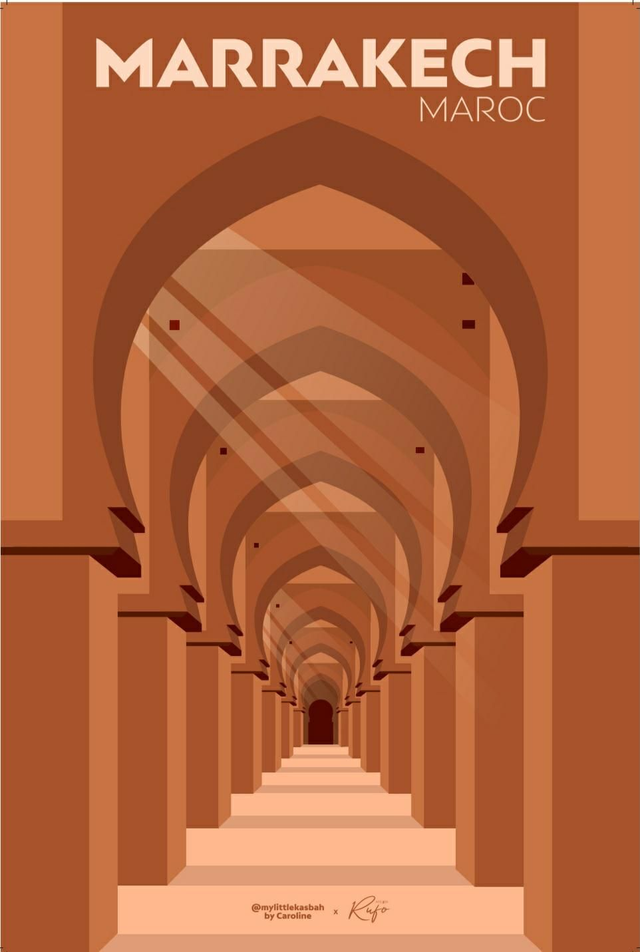 Marrakech mlkmylittlekasbah by Caroline x Atelier Rufo 