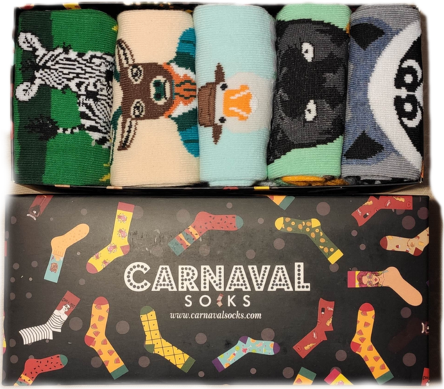ZESTAW #9 Skarpetki 5 PAR 39-45 Kolorowe Śmieszne IDEALNE NA PREZENT!