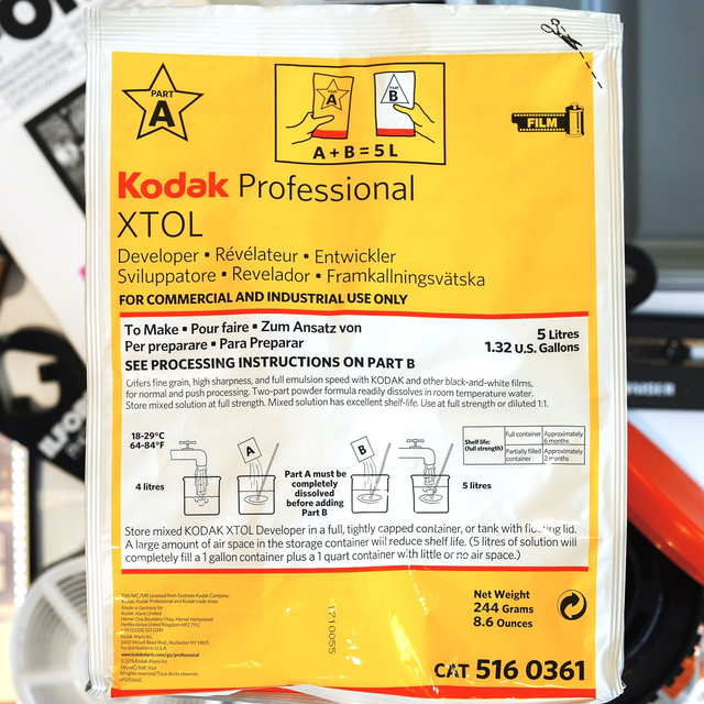 Entwickler: KODAK XTOL