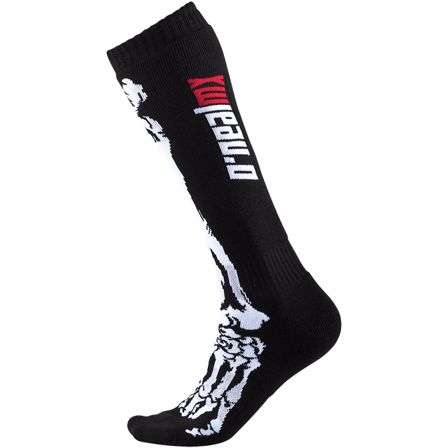 O'NEAL PRO MX SOCK XRAY BLACK/WHITE (ONE SIZE)