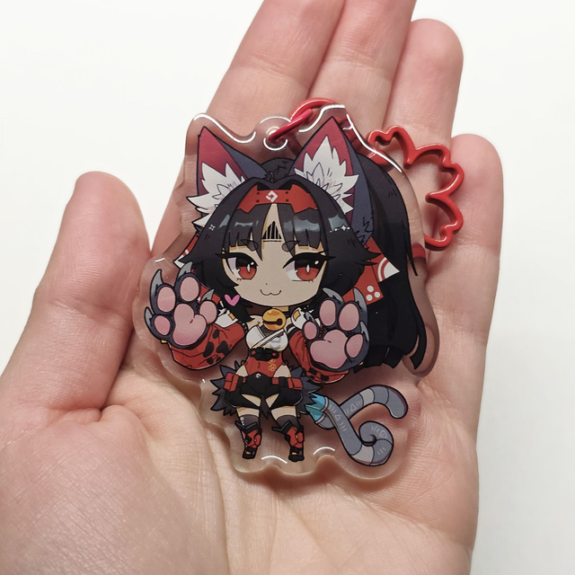 ZZZ Nekomata - Keychain