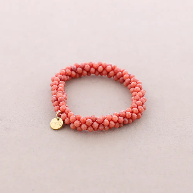 25842 armband facetkraal 