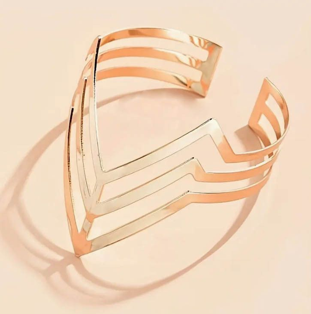 Bracelet de bras Triangle Or