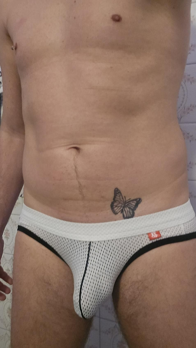 JOCKSTRAP NOIR ET BLANC TAILLE M