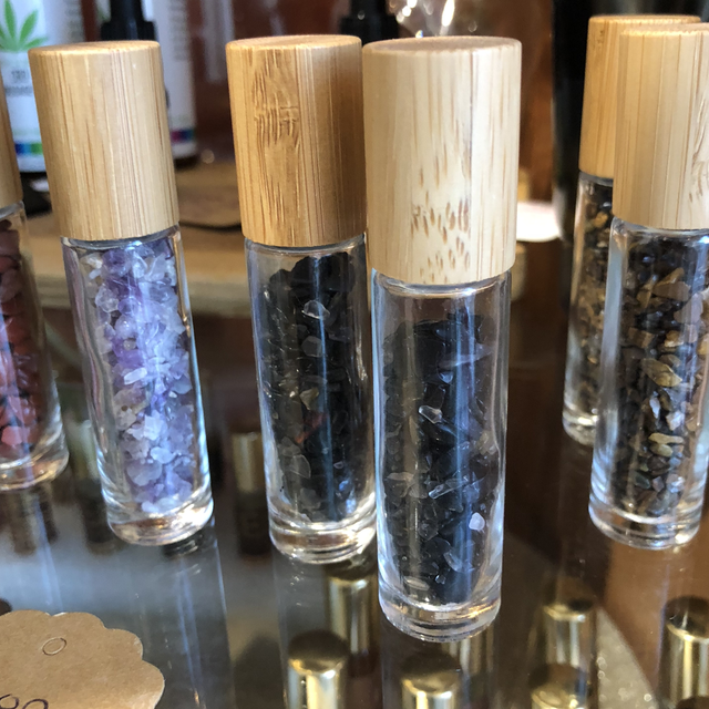 Roll on obsidienne noire