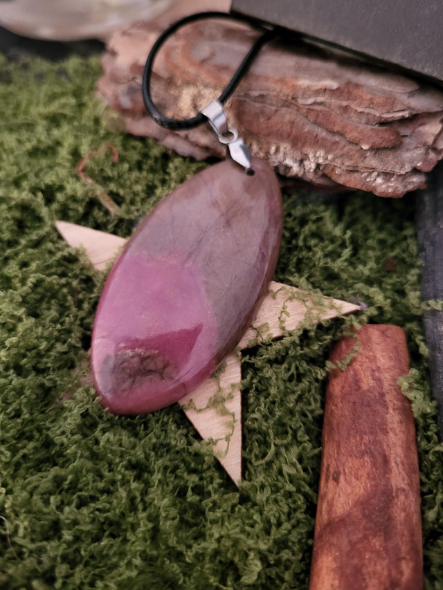 Pierre de l'âme : Rhodonite