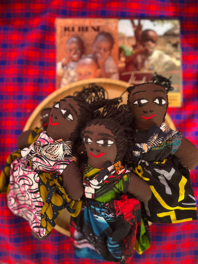 Afrikaans mama met baby