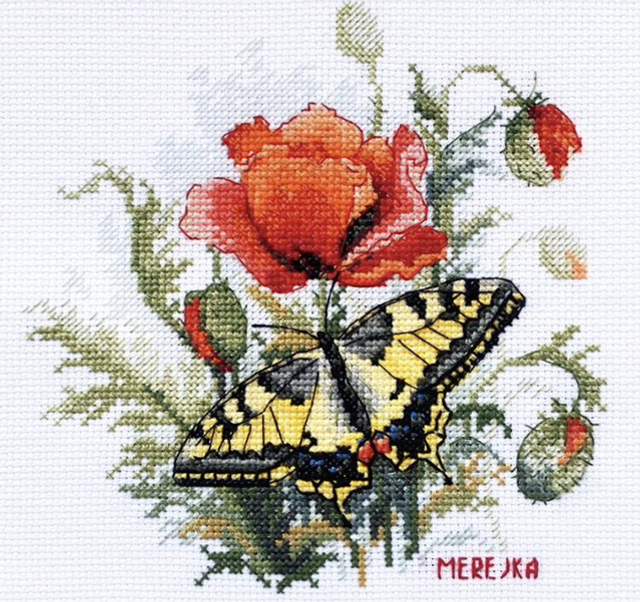 Merejka Summer Meadow Counted Cross Stitch Kit