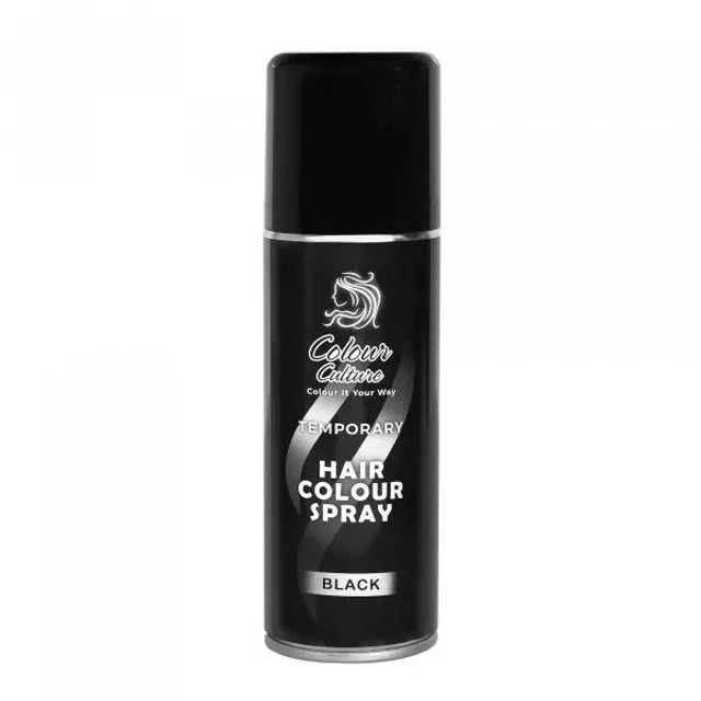 COLOUR CULTURE: COLOUR SPRAY - BLACK 125ML