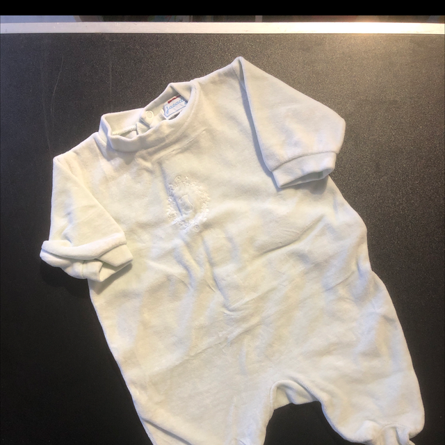 Pyjama velours vert citron Jacadi 