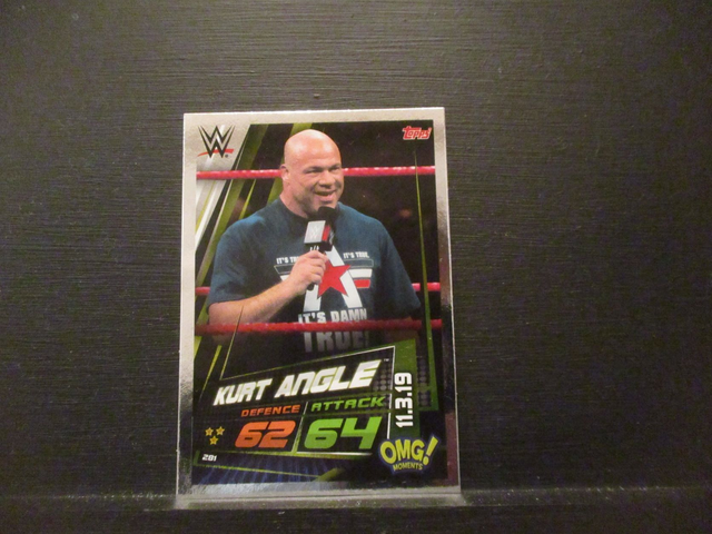 Kurt Angle - OMG! Moments Slam Attax Universe Original Trading Card #281