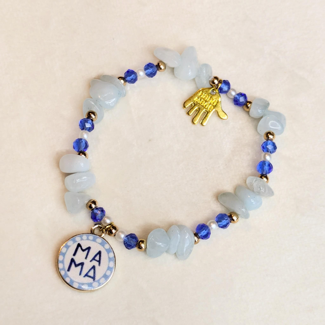 'Mama' Crystal Bracelet 