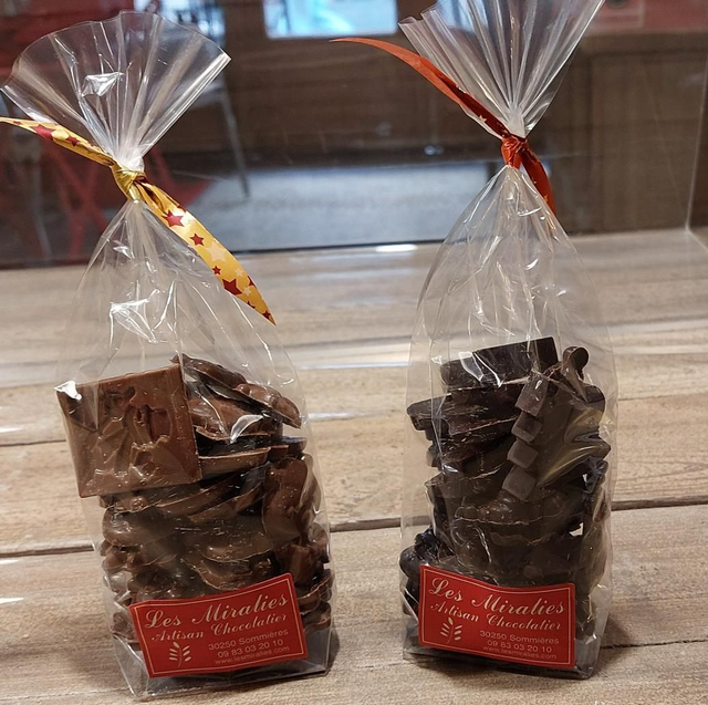 Friture de Noël 150 g chocolat noir