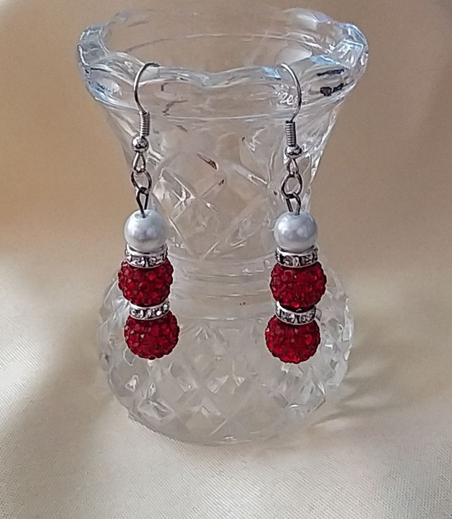 Shamballa lógós fülbevaló