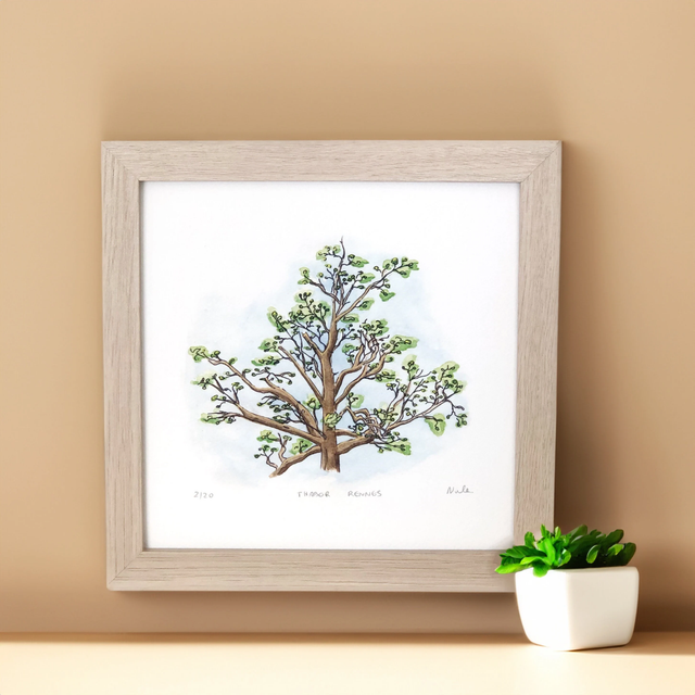 Centenary Tree - Botanical Art Decor