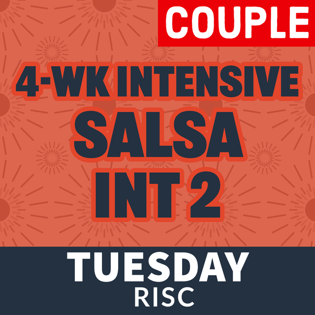 SUMMER SALSA Tue 4wk INT 2 - COUPLE