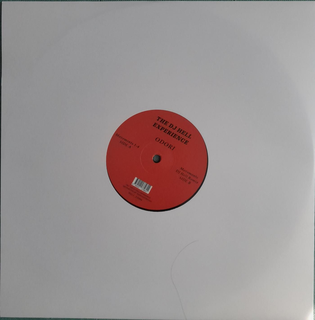 Odori - Number One (Movements 1-4) - HELL_EX004 - 12"