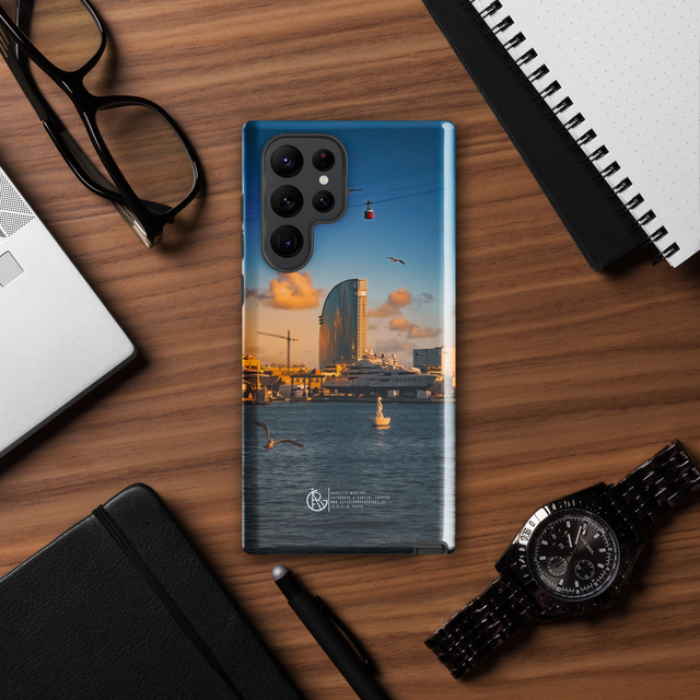  Cover per Samsung® rigida Barcellona sunset