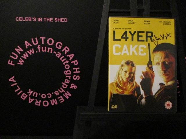 Ivan Kaye - 'Layer Cake' Authentic Autographed Dvd Cover