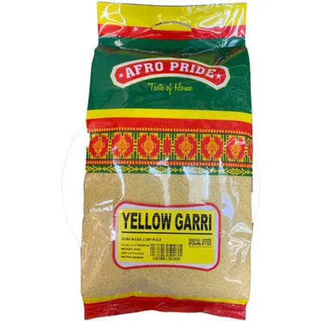Afro pride yellow garri