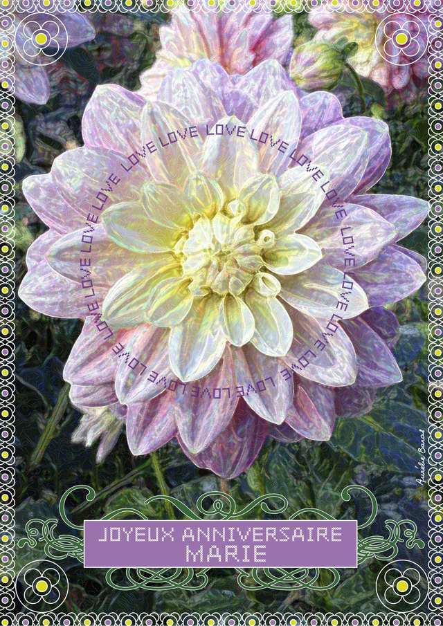 AFFICHE A3 / FLORE (08) personnalisable