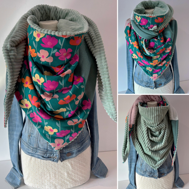 Maxi Chèche Double Patchwork 285