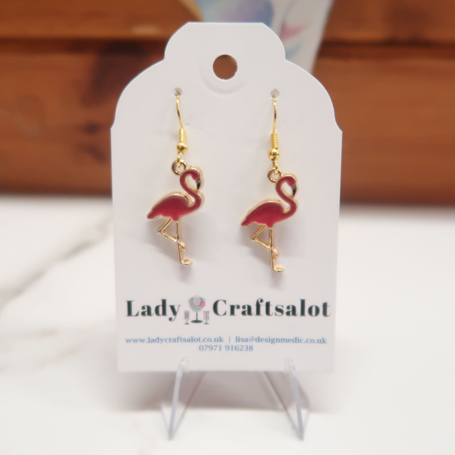 Flamingo Earrings