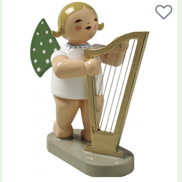 Wendt & Kühn Engel mit Harfe groß