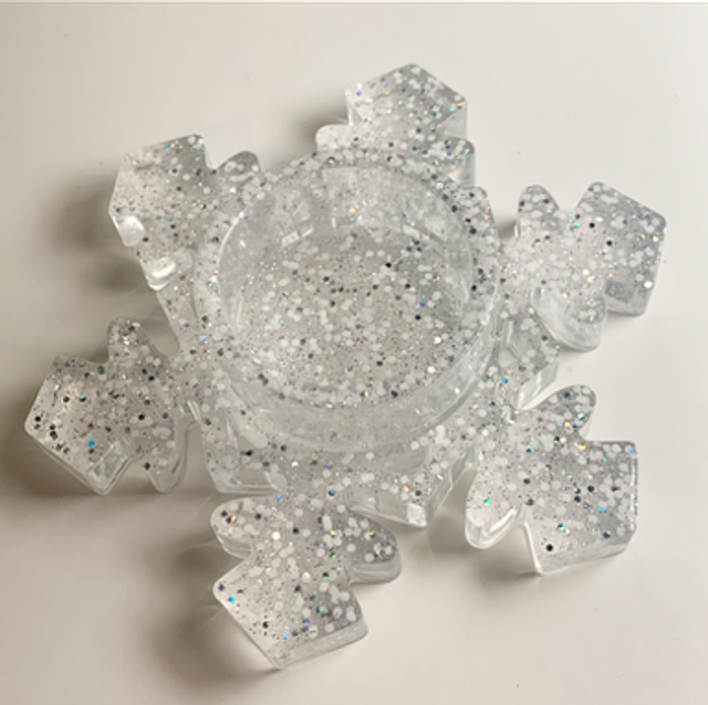 Snowflake Tea-Light Holder