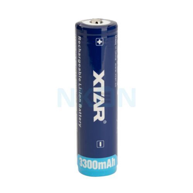 18650 XTAR Lithium Ion Battery 3300mAh (protected) - 10A (Pack 1)