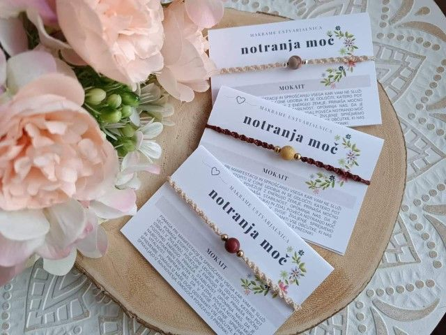 Komplet 3 zapestnic SIMPLE (2+1 gratis) - PO NAROČILU  