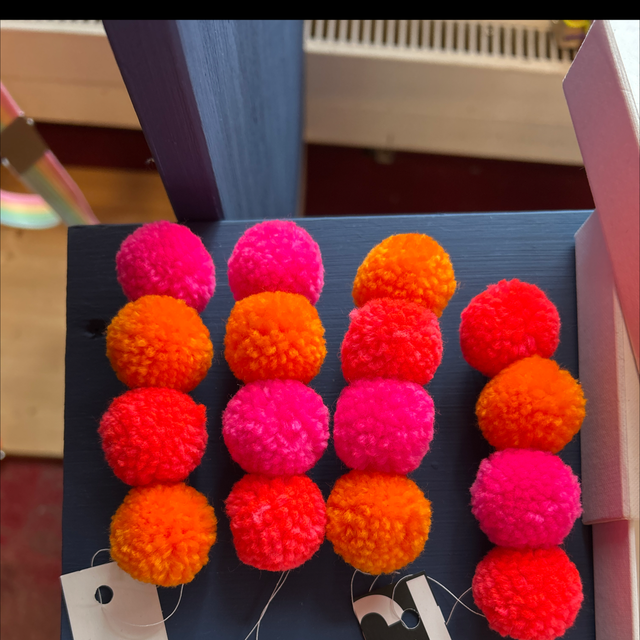 Haarspange Bommeln