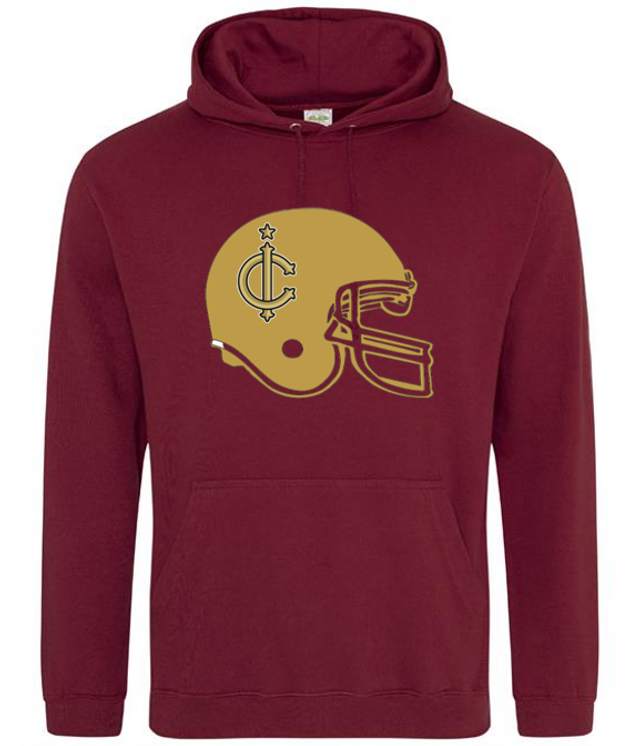 Ipswich Cardinals Helmet Hoodie