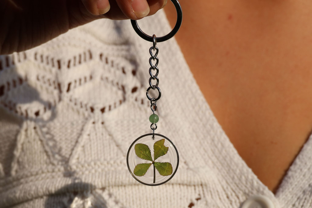 Porte-clé - Le Trèfle d’Âme