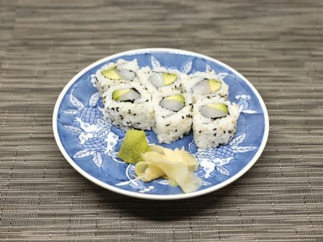 Uramaki Avocado Pesce Bianco 