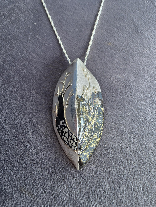 Maki-e necklace "Season"  -  (MKN2)