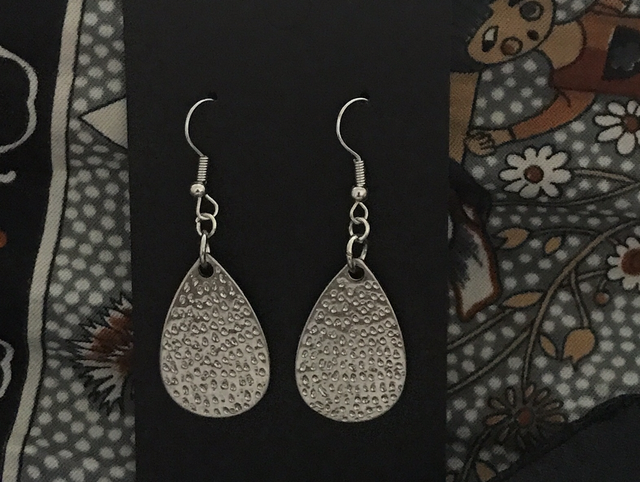Silver Dangling Earrings - SDE168