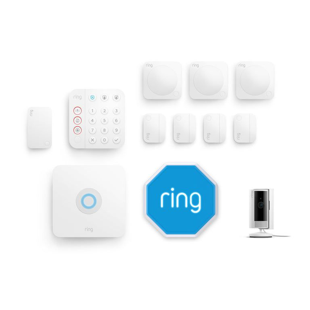 Ring Alarm + Indoor Camera 2nd Gen Pack [L] With Siren