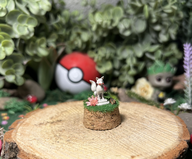 Mini Cloche - Statue de Kistune