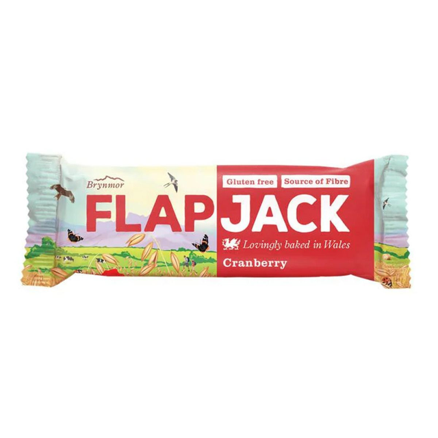 Brynmor Cranberry Flapjack 80g