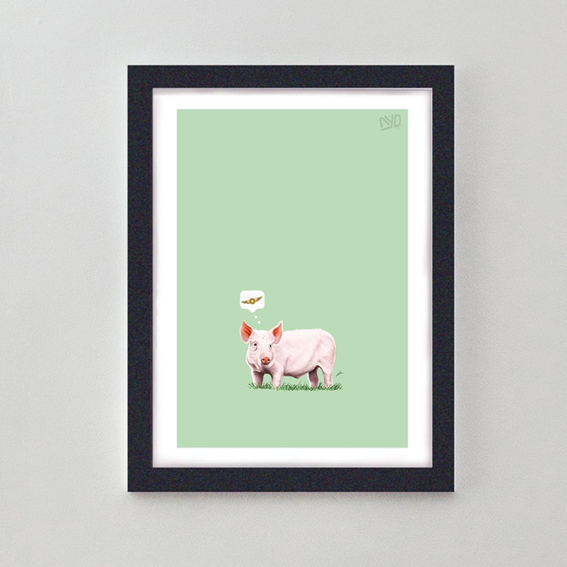 When Pigs Fly (Fine Art Print)