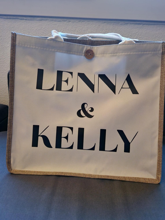 Sac en jute - Prénom à personnaliser 