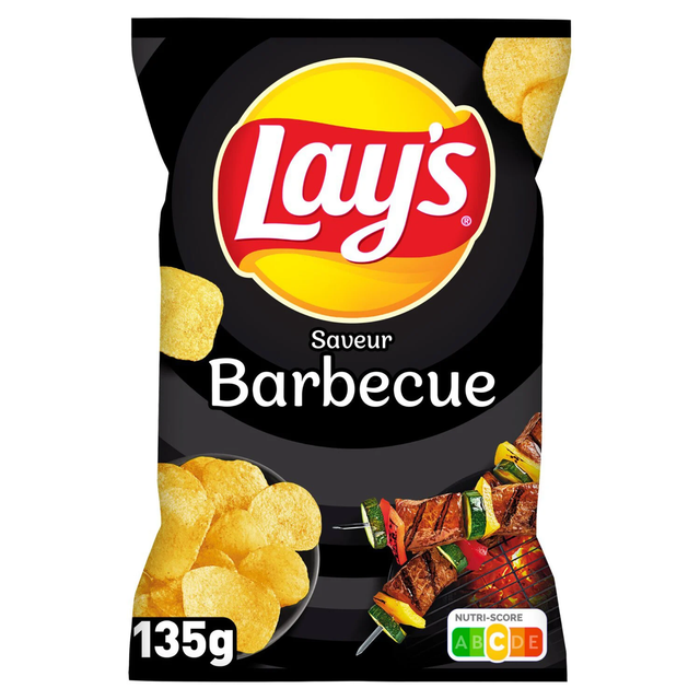 Chips saveur barbecue LAY'S 135g