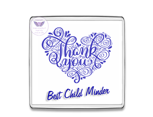 Schools Out Square Fridge Magnet FM22