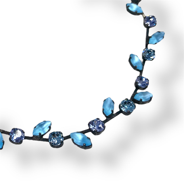 Collier RANKE Aquamattmix, Blau