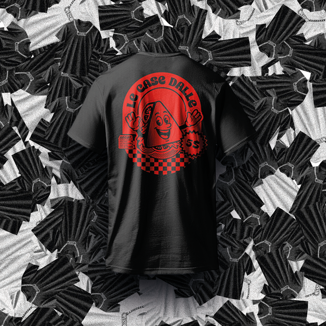 T-SHIRT EXCLUSIF - LE CASE DALLE - NOIR