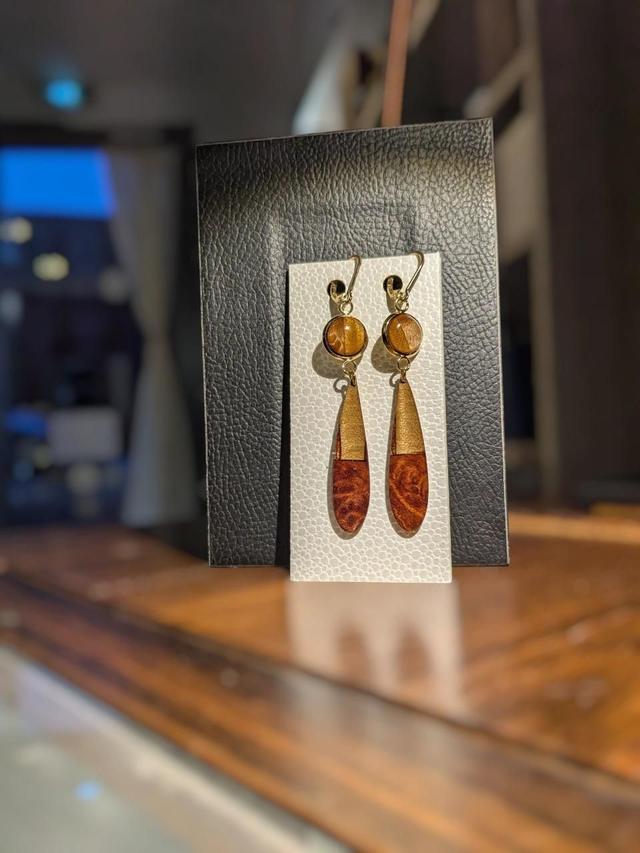 Boucle d'oreille goutte