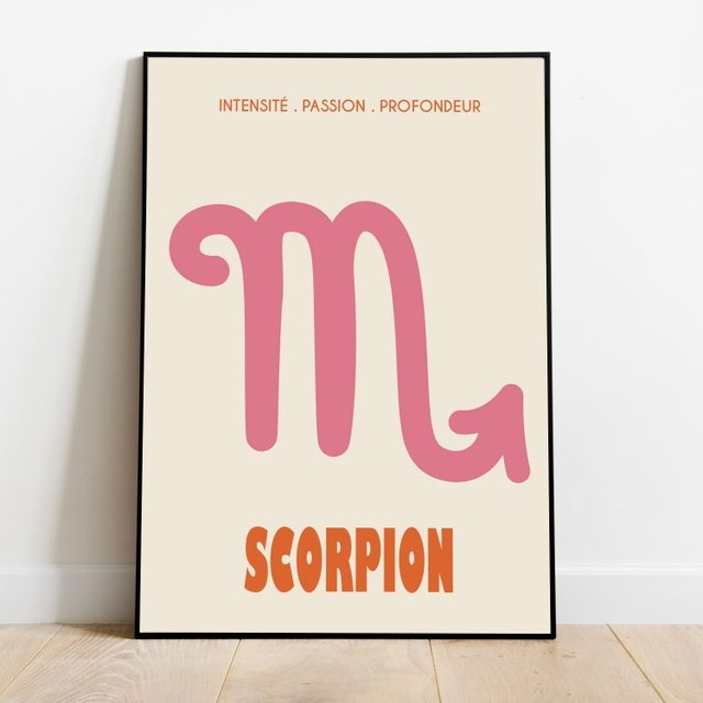 AFFICHE ASTROLOGIE EAU