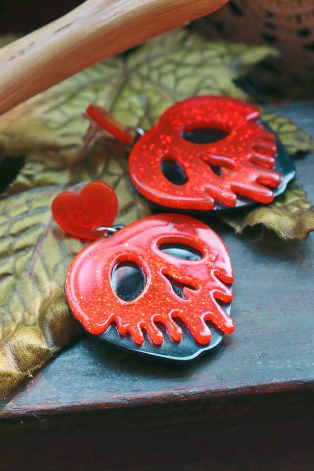 Boucles d'oreille • Poison apple